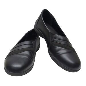 Studio Works Comfort Black‎ SW-BLAIR Slip On Flats Women's Size 8M, Pre-owned